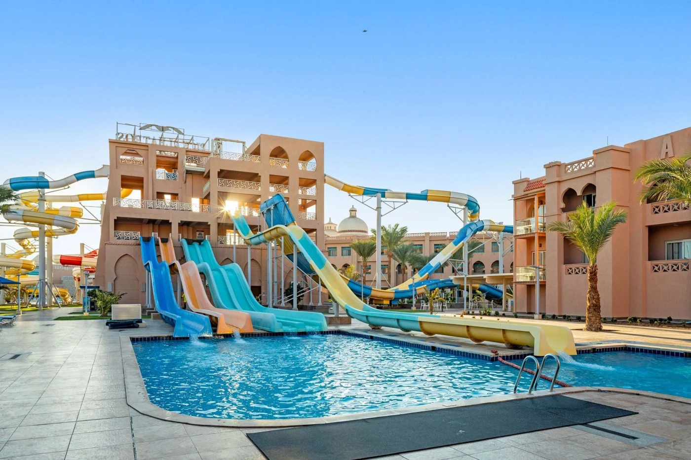 Pickalbatros Aqua Park Resort Hurghada: аквапарк та водні гірки
