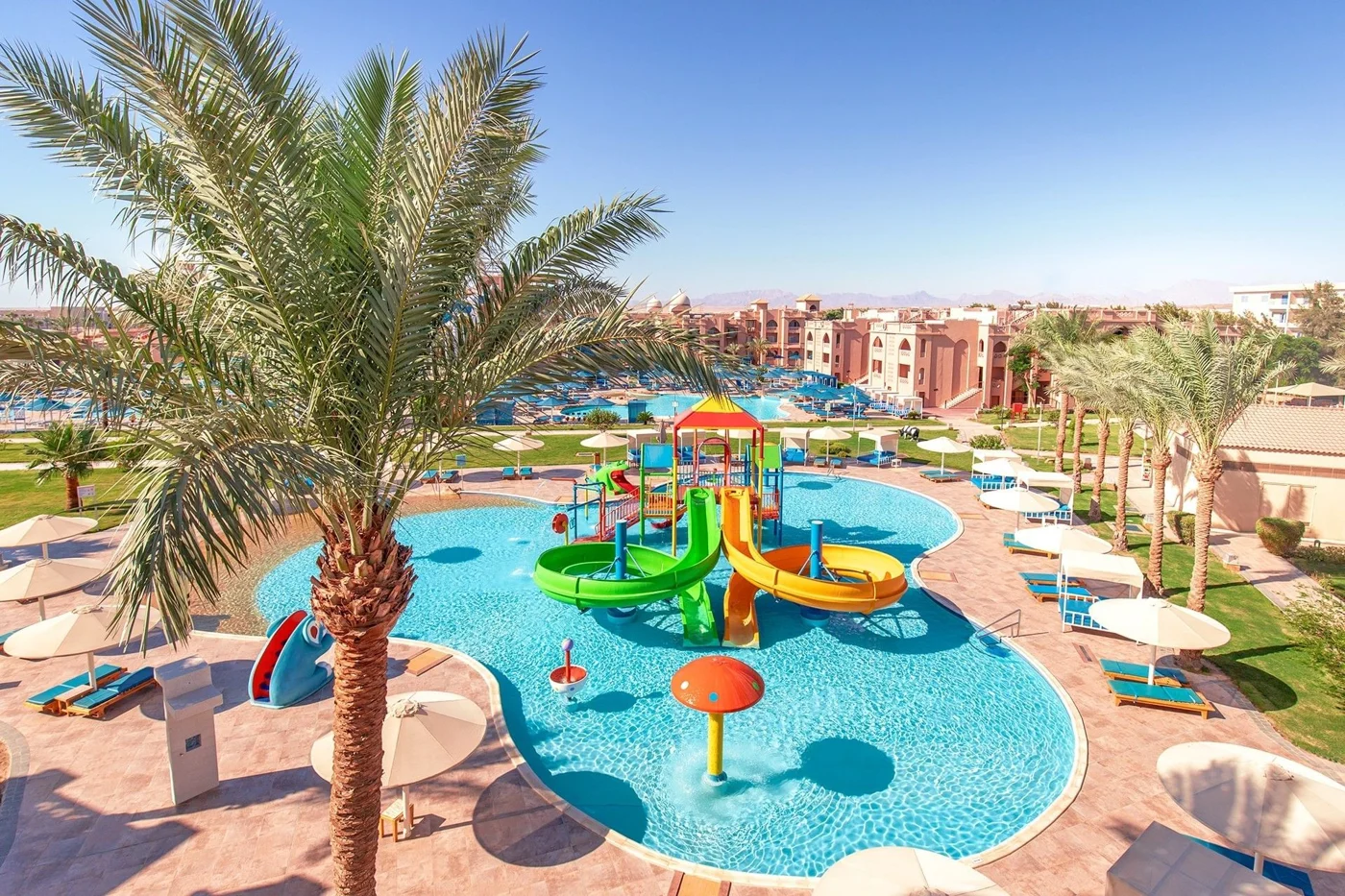 Pickalbatros Aqua Park Resort Hurghada: аквапарк та водні гірки